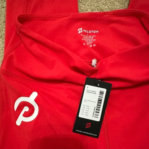Peloton Leggings Red - $65 - New w/Tags - Picture 5 of 5